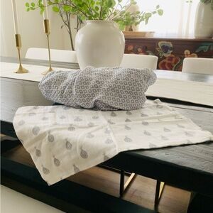 RH BABY & child crib sheet & pillowcase NEW